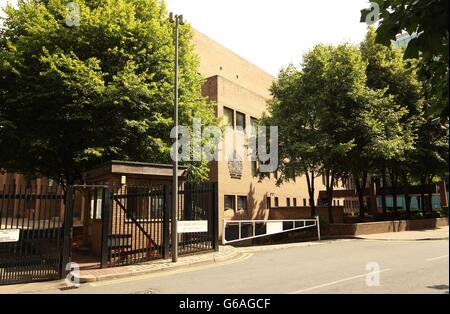 Allgemeine Ansicht des Southwark Crown Court im Süden Londons. Stockfoto