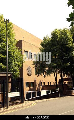 Southwark Crown Court Lager Stockfoto