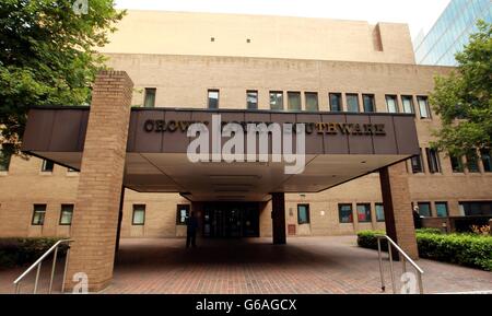 Southwark Crown Court Lager Stockfoto