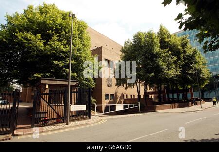 Allgemeine Ansicht des Southwark Crown Court im Süden Londons. Stockfoto