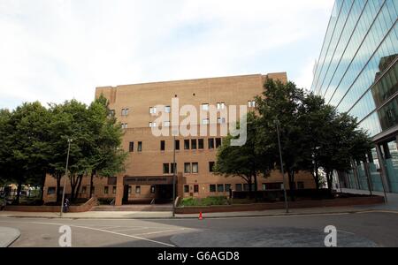 Allgemeine Ansicht des Southwark Crown Court im Süden Londons. Stockfoto