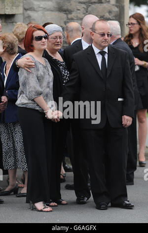 Beerdigung von Lance Corporal Craig Roberts Stockfoto