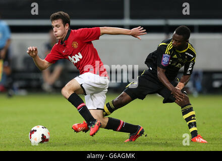 Fußball - Pre Season freundlich - AIK Solna gegen Manchester United – Friends Arena Stockfoto