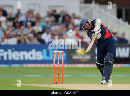 Letzten Quartal - Nottinghamshire Outlaws V Essex Eagles - Trent Bridge Cricket - Freunde Leben T20- Stockfoto