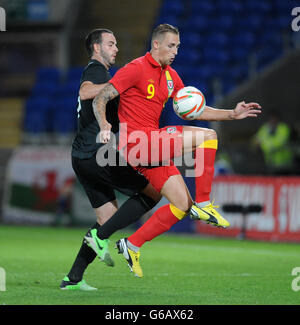 Fußball - Vauxhall internationale Freundschaftsspiele - Wales V Republik Irland - Cardiff City Stadium Stockfoto