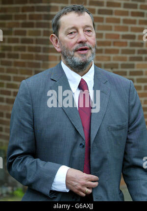 Blunkett Kirby Polizei Besuch Stockfoto