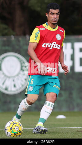 SAO PAULO, Brasilien - 23.06.2016: TRAINING OF TREES - The Egidio Spieler, SE Palmeiras, während des Trainings, die Fußballakademie in Barra Funda. (Foto: Cesar Greco / FotoArena) Stockfoto