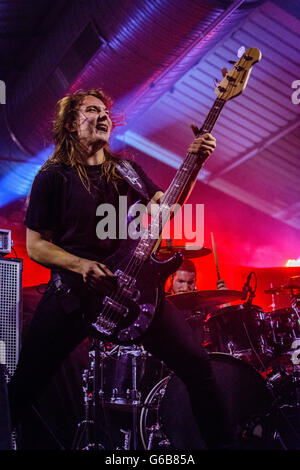 Southampton, UK. 22. Juni 2016. Savage Messiah am Motor Zimmer Southampton 22.06.16 Credit: James Houlbrook/Alamy Live-Nachrichten Stockfoto