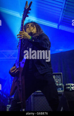 Southampton, UK. 22. Juni 2016. Savage Messiah am Motor Zimmer Southampton 22.06.16 Credit: James Houlbrook/Alamy Live-Nachrichten Stockfoto