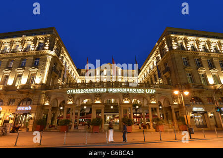 Hotel Steigenberg, Frankfurter Hof, Kaiserstraße, Frankfurt am Main, Hessen, Deutschland | weltweite Nutzung Stockfoto