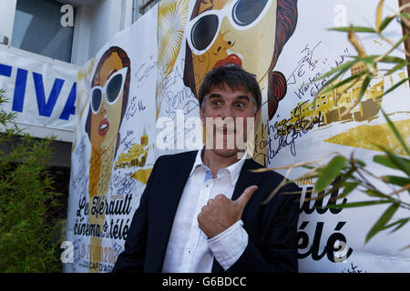 Cap d'Agde, Frankreich. Juni 2016. Tex besucht das Herault Festival of Cinema and TV in Cap d'Agde, Frankreich Stockfoto