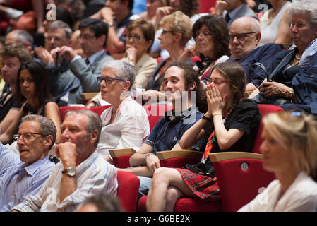 Turin, Italien, 24. Juni 2016: Die Wissenschaft der interstellaren Konferenz mit Professor kip Thorne der kalifornischen Institut für Technologie- und Executive Producer des Films Christopher Nolan interstellaren Juni 24, 2016 in Turin, Italien Credit: schwarz Mail presse/alamy leben Nachrichten Stockfoto