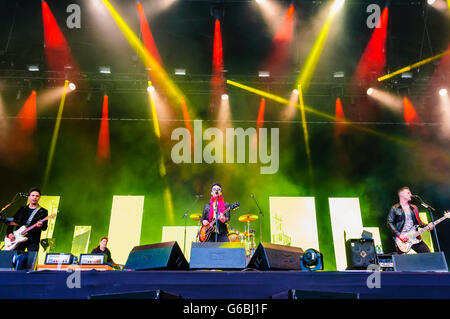 Belfast, Nordirland, Vereinigtes Königreich. 29. Juni 2016. Walisische Rockband, Stereophonics spielen Belsonic Music Festival Credit: Stephen Barnes/Alamy Live News Stockfoto