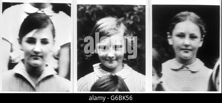 Kriminalität - Dawsons Field Hijackings 1970 - Ablett Schwestern Stockfoto