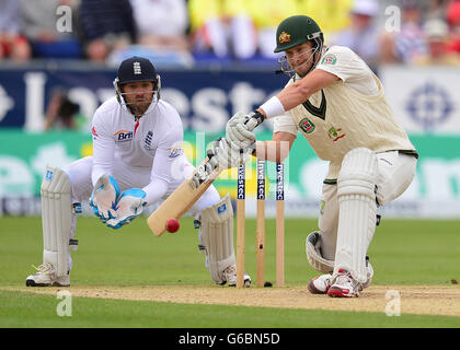 Cricket - vierte Investec Asche Test - Tag 2 - England V Australien - Emirates Durham ICG Stockfoto