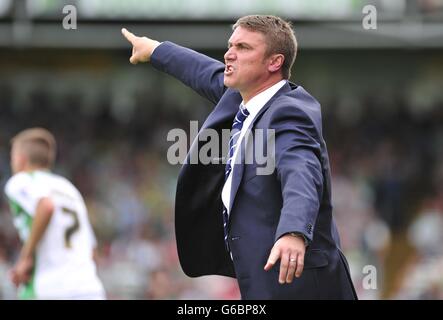 Fußball - Himmel Bet Meisterschaft - Yeovil Town gegen Birmingham City - Huish Park Stockfoto