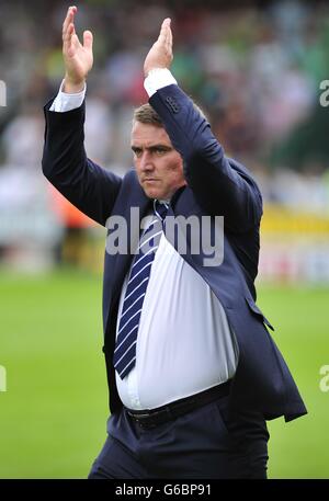 Fußball - Himmel Bet Meisterschaft - Yeovil Town gegen Birmingham City - Huish Park Stockfoto