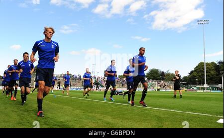 Fußball - Himmel Bet Meisterschaft - Yeovil Town gegen Birmingham City - Huish Park Stockfoto