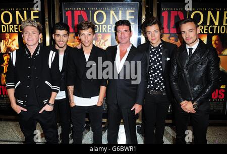 One Direction: Dies ist uns Weltpremiere - London Stockfoto