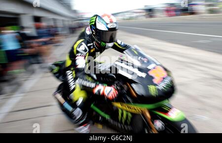 Motor Racing - Moto GP Hertz British Grand Prix - Praxis - Silverstone Stockfoto