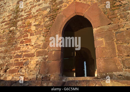 Die mittelalterliche Burg von Silves in der Algarve, Portugal Stockfoto