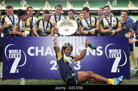 Rugby-Union - 2013 World Club Siebener - Tag zwei - Twickenham Stadion Stockfoto