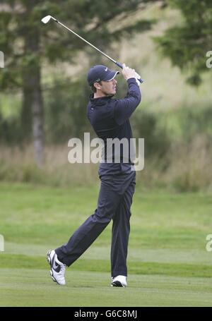 Golf - 2013 Johnnie Walker Championships - Tag 1 - Gleneagles. Englands Tommy Fleetwood am ersten Tag der Johnnie Walker Championships 2013 in Gleneagles, Perthshire. Stockfoto