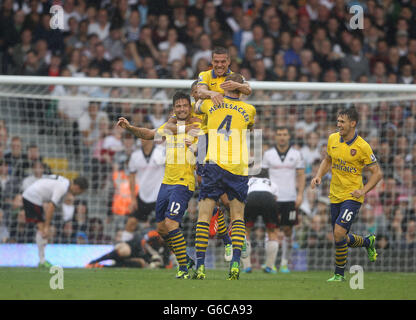 Fußball - Barclays Premier League - Fulham V Arsenal - Craven Cottage Stockfoto