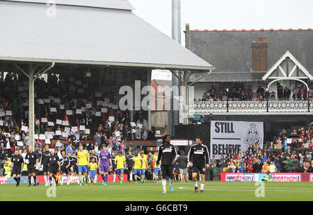 Fußball - Barclays Premier League - Fulham V Arsenal - Craven Cottage Stockfoto