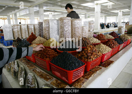 Markt in Samarkanda Stockfoto