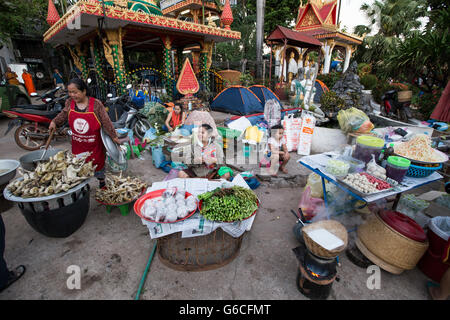 Boun, die Luang ist eine jährliche buddhistische Festival an der goldenen Stupa in Vientiane, Laos (, die Luang). Stockfoto