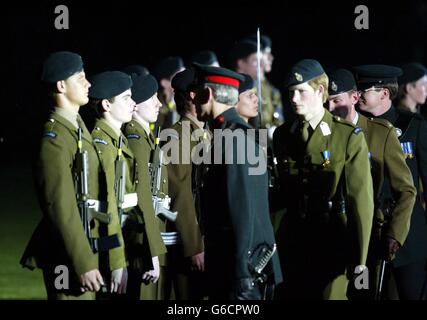 Prinz Harry Eton Parade Stockfoto