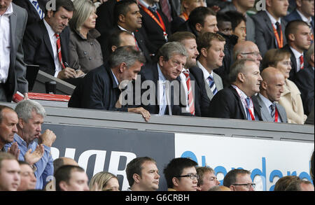 Fußball - Barclays Premier League - Liverpool gegen Manchester United – Anfield Road Stockfoto