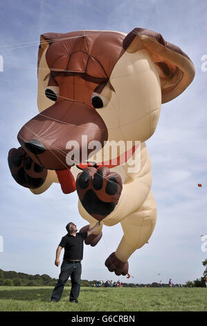 Bristol internationale Drachenfest Stockfoto