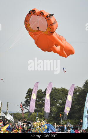 Bristol internationale Drachenfest Stockfoto