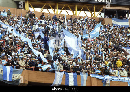 Fußball - FIFA World Cup 1978 - Finale - Argentinien V Holland - Estadio Monumenta Stockfoto