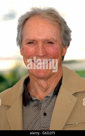 56. Filmfestspiele von Cannes - Clint Eastwood Stockfoto