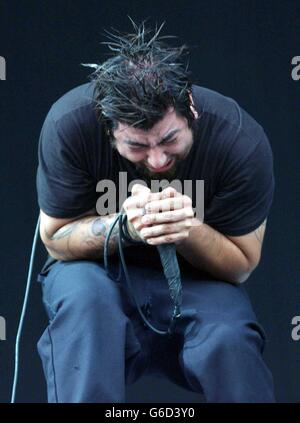 Deftones Download Festival 2003 Stockfoto