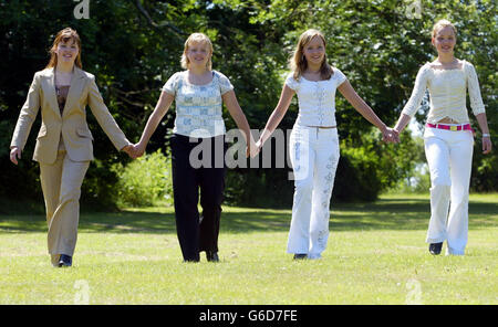 Island-Vierlinge in Bourn Hall Stockfoto