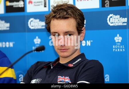 Leichtathletik - Pruhealth World Triathlon Photocall - Hydepark Stockfoto