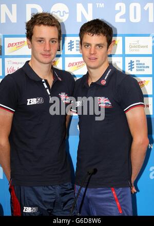 Leichtathletik - Pruhealth World Triathlon Photocall - Hydepark Stockfoto