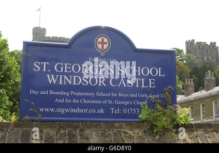 Prinz William-Geburtstags-party Stockfoto