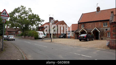 Anmer Hall - Norfolk Stockfoto