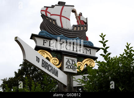 Anmer Hall - Norfolk Stockfoto