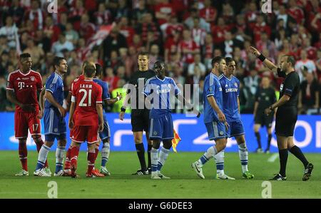 Fußball - UEFA-Superpokal - FC Bayern München V Chelsea - Eden Arena Stockfoto