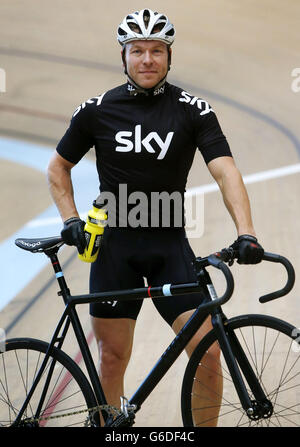 Chris Hoy genießt Ruhestand Stockfoto