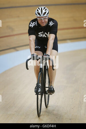 Chris Hoy genießt Ruhestand Stockfoto