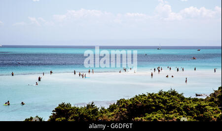 Stintino Strand Sardinien Italien Stockfoto