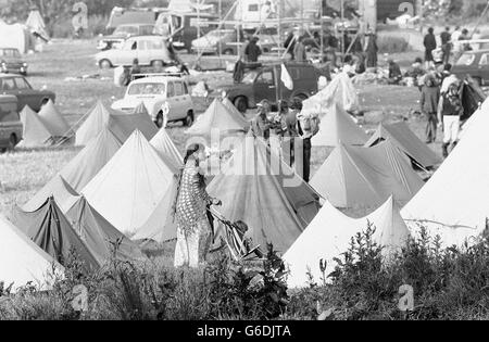 Musik - Glastonbury Festival 1971 - Worthy Farm Stockfoto