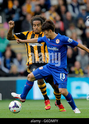 Fußball - Barclays Premier League - Hull City Tiger gegen Cardiff City - KC Stadium Stockfoto